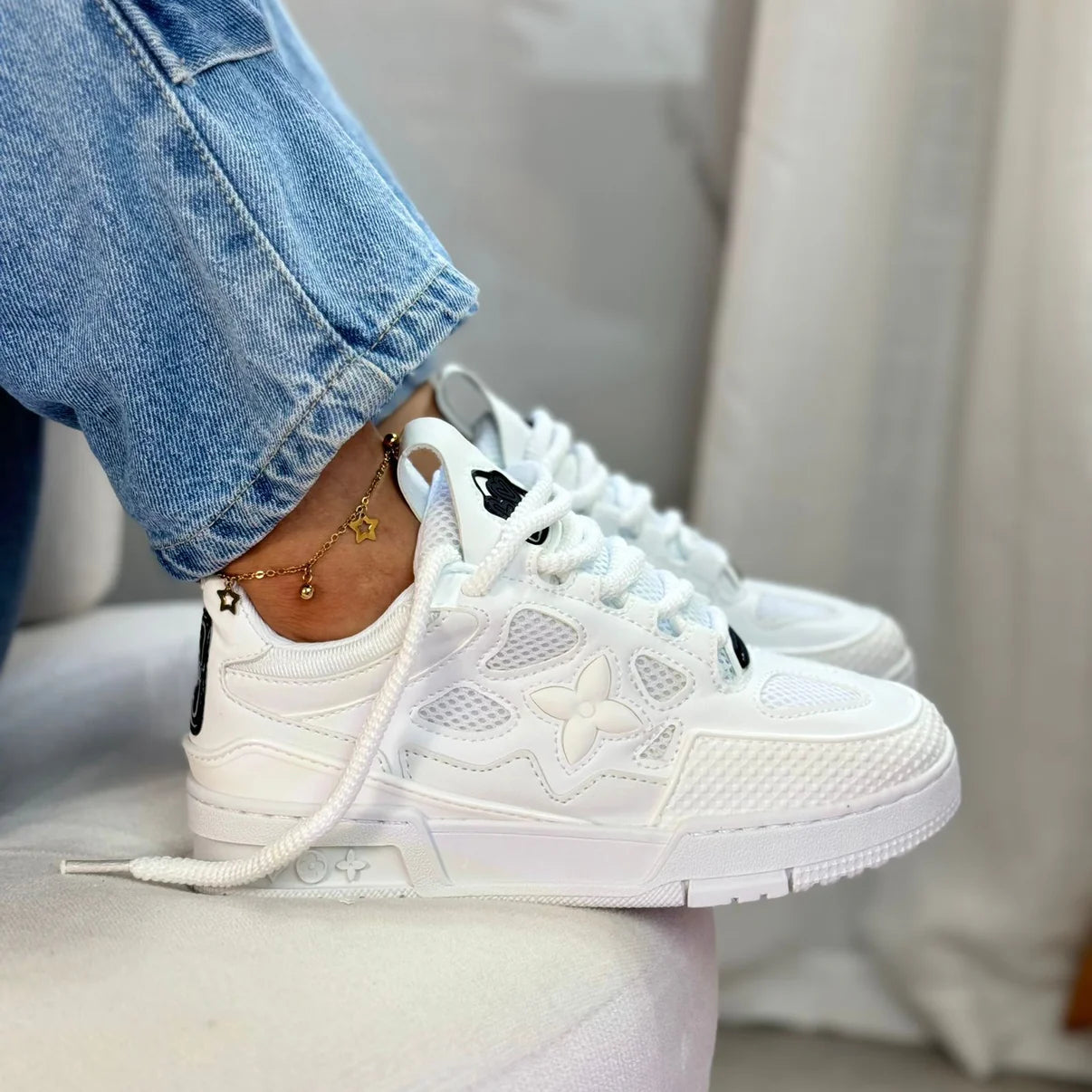 LOUIS VUITTON SKATE BLANCO