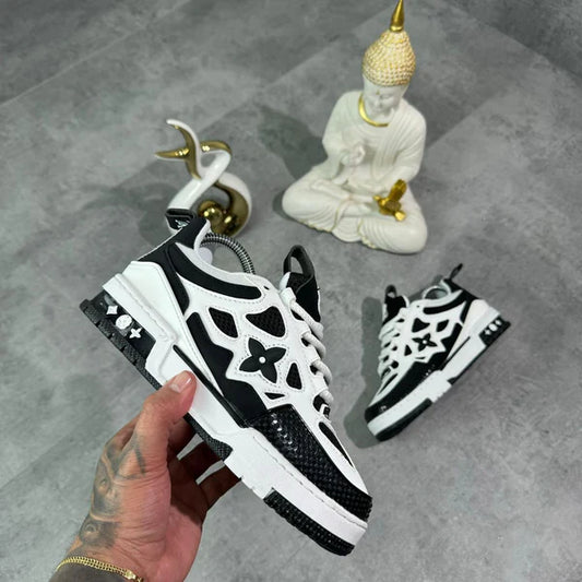 LOUIS VUITTON SKATE NEGRO - BLANCO